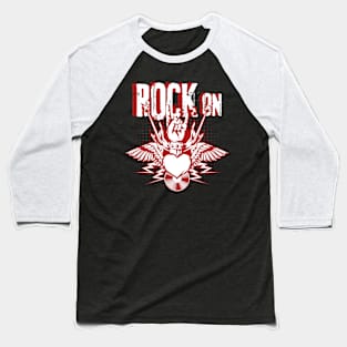 Rock On Baseball T-Shirt